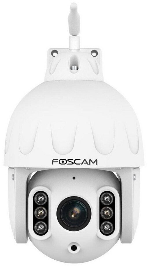 Foscam SD8P hochauflösende 8-MP Dualband- PTZ Dome 4-Fach optischem Zoom und intelligenter Personen- und Fahrzeugerkennung
