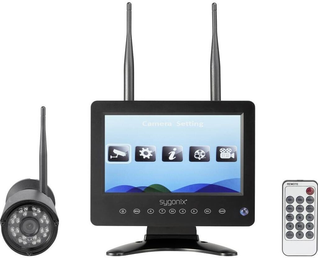 Sygonix Set 4 Kameras 1280 x 720 Pixel 2.4 GHz (4064161326054)