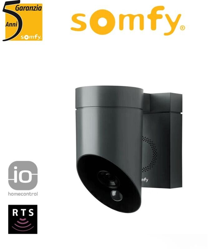 Somfy Außenkamera inkl. Sirene grau (2401563)