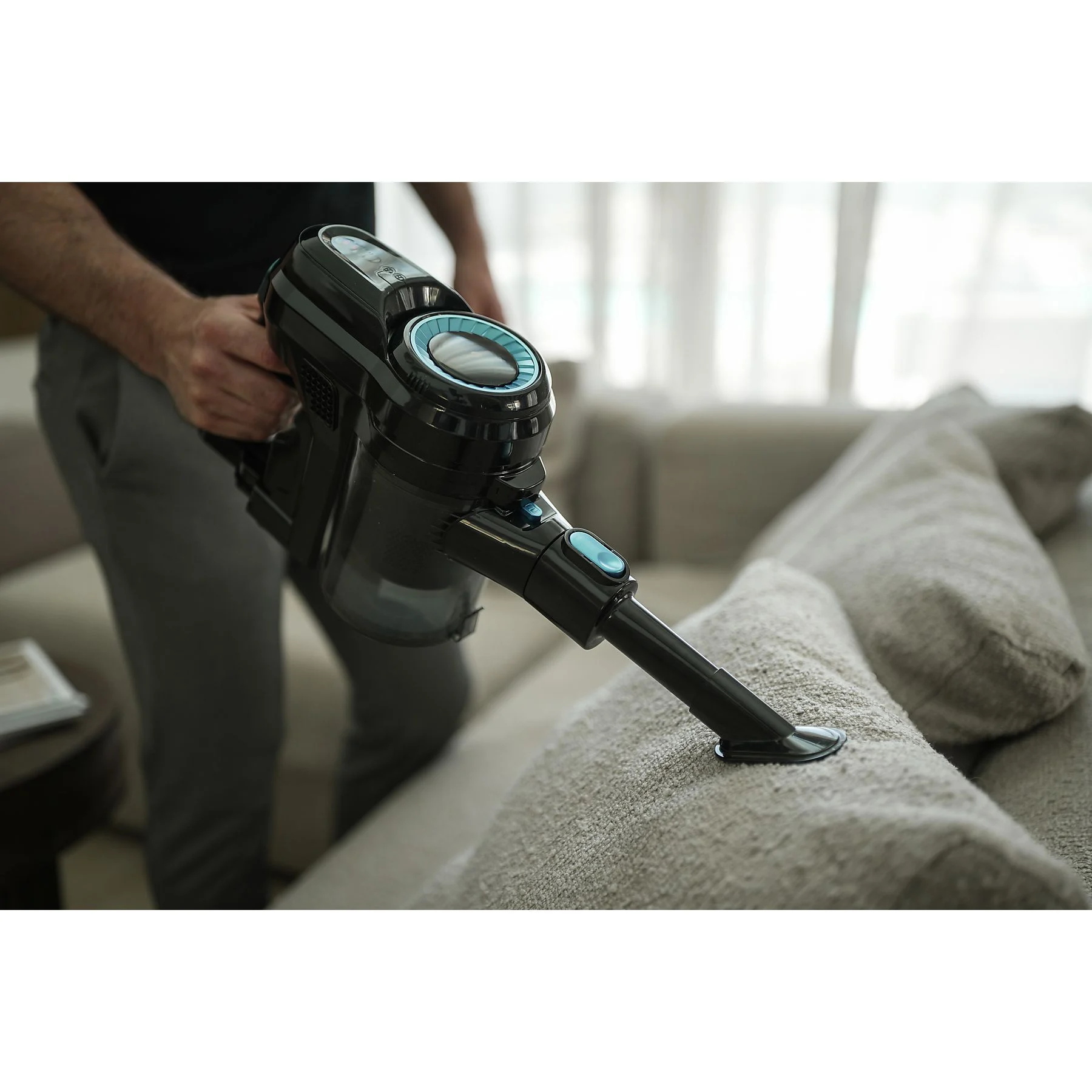 KOENIC KVR 22225 Handstick Vacuum Cleaner Handstaubsauger, Akkubetrieb, 130 Watt