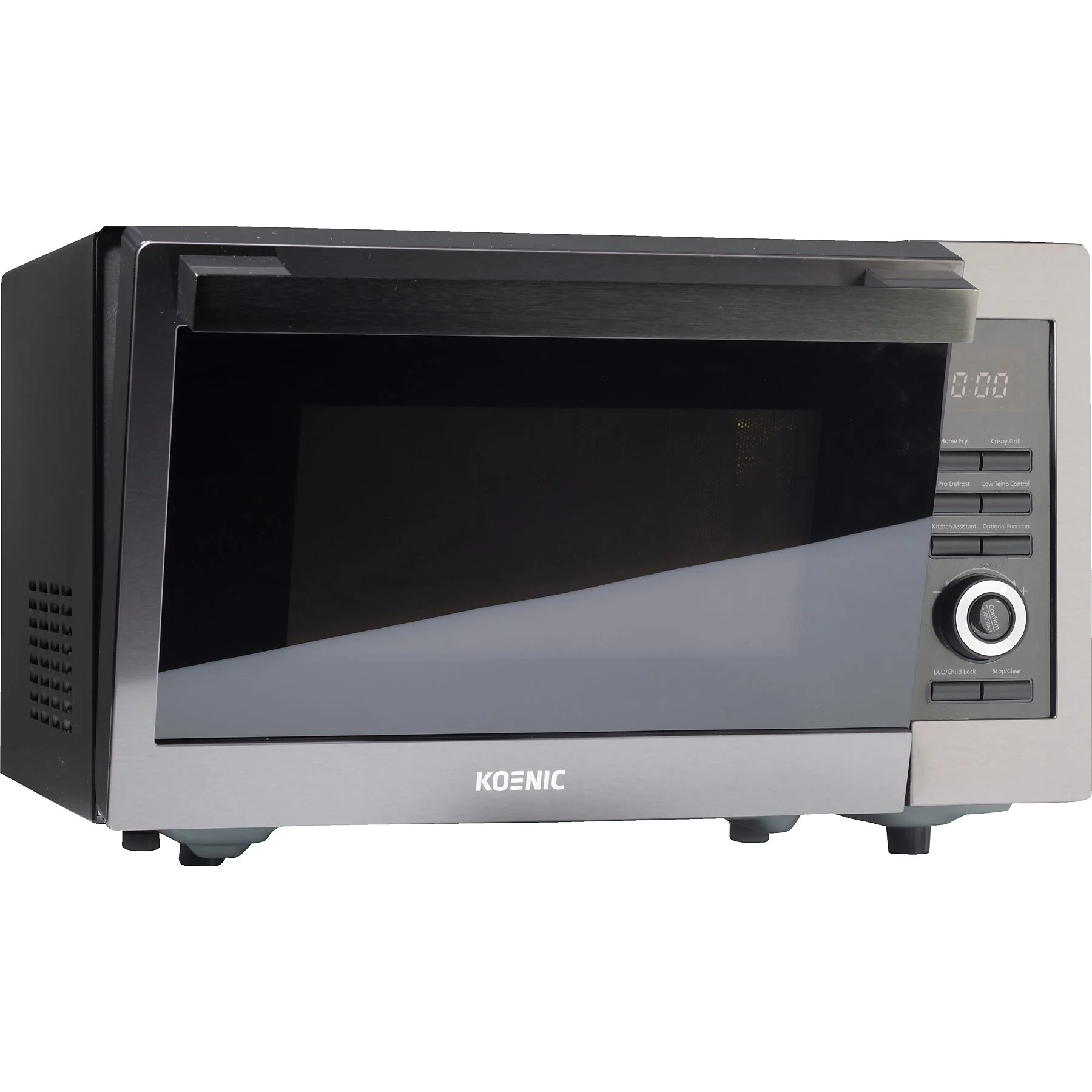 KOENIC KMWC 3019 DB, Mikrowelle (1000 Watt, Grillfunktion, Heißluftfunktion)