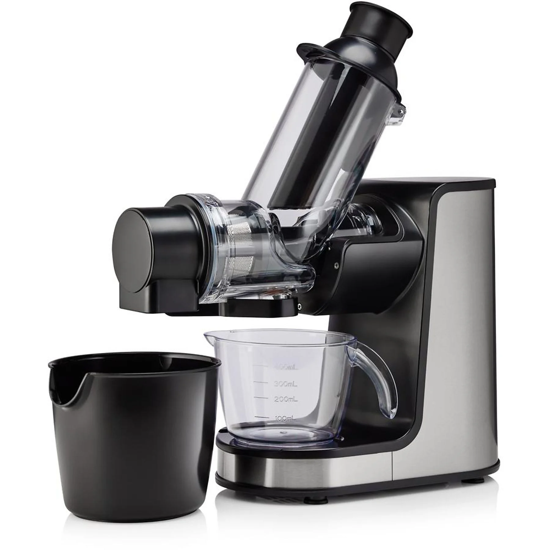 GORENJE Gorenje Slow-Juicer JC200BE für nährstoffreiche Säfte Slow Juicer 200 Watt, Edelstahl/Schwarz