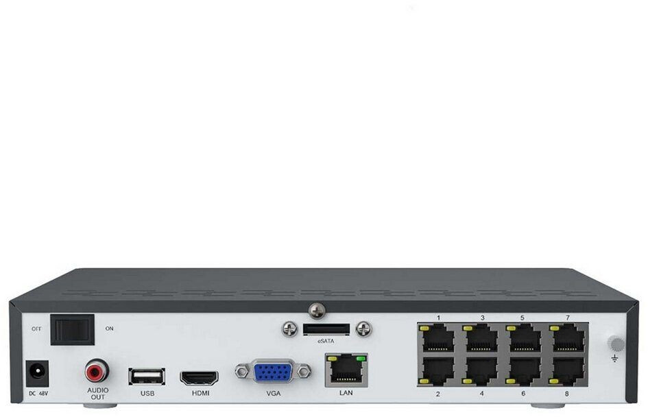 reolink NVS8-8MD4 4K UHD Sicherheitssystem 8-Kanal NVR