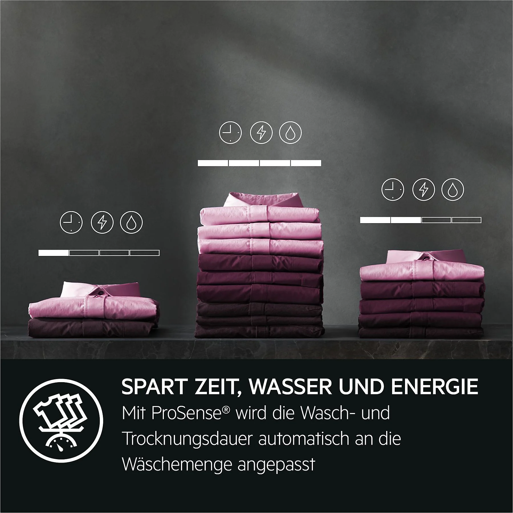 AEG L9WEF80690 Serie 9000 mit SensiDry Wärmepumpen-Technologie Waschtrockner (9 kg / 6 kg, 1551 U/Min.)