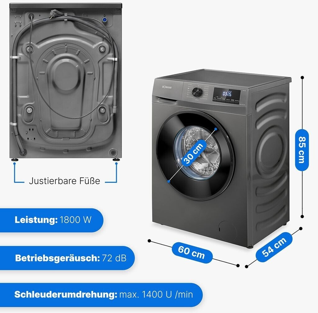 Bomann WA 7185 schwarz