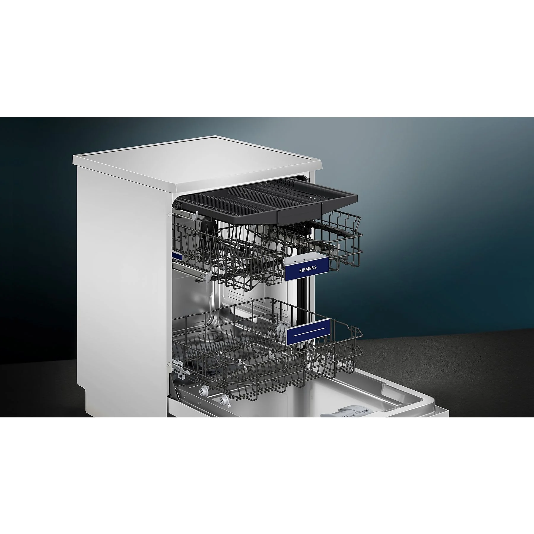 SIEMENS SN23EW03ME iQ300 Geschirrspüler (Freistehend mit Unterbaumöglichkeit, 600 mm breit, 42 dB (A), B)