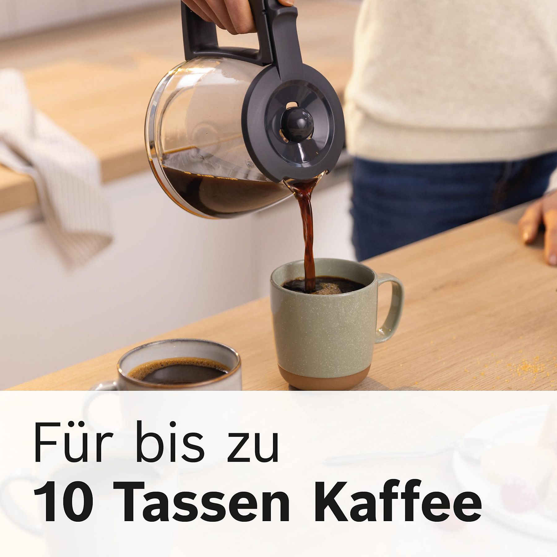 BOSCH TKA3M133 Kaffeemaschine Schwarz