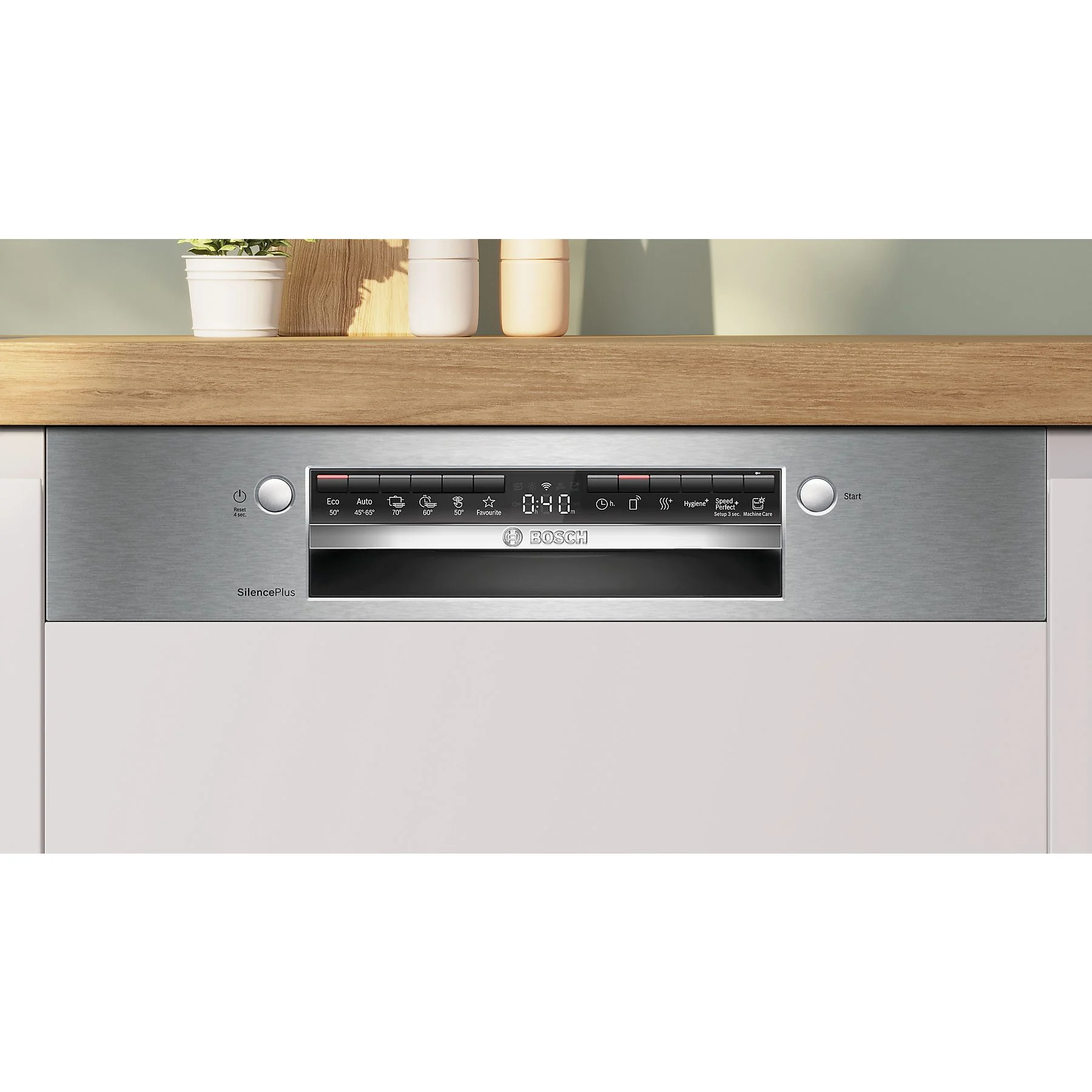 BOSCH SMI 4 ECS 32 E Serie 4 Geschirrspüler (teilintegrierbar, 598 mm breit, 42 dB (A), A)