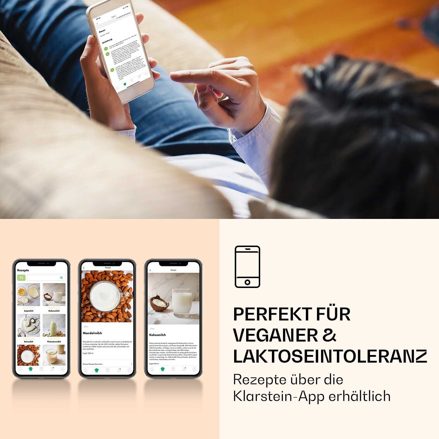 Klarstein Marcia Nussmilchbereiter