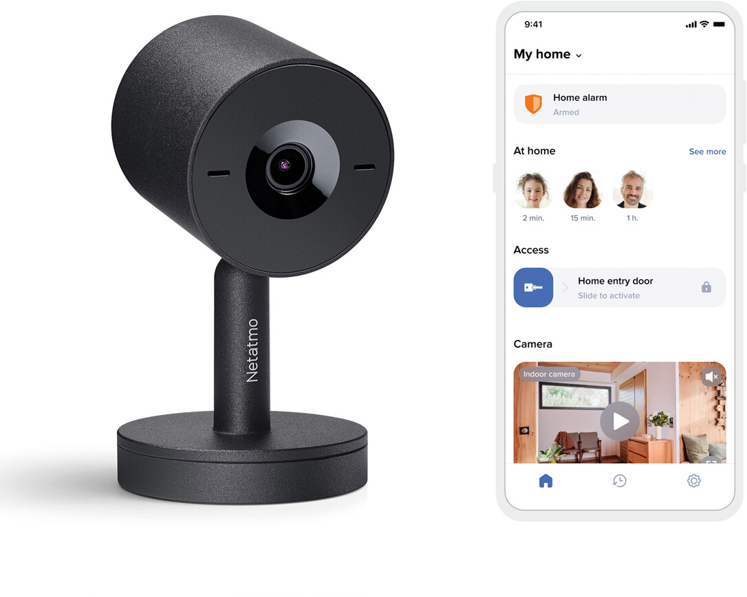 Netatmo Indoor Camera Advance 2K schwarz