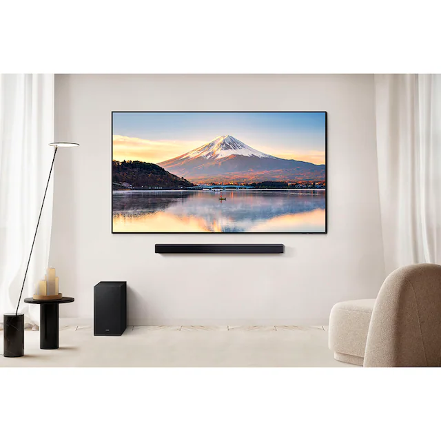 Samsung Soundbar »HW-B460GF/ZG Soundbar«, 2.1-Kanal Sound System, Dolby Audio I DTS Virtual:X, Bass-Boost-Modus