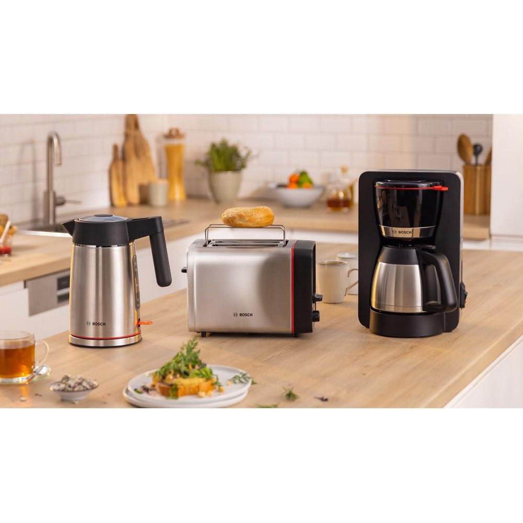 BOSCH TKA5M253 Kaffeemaschine Schwarz