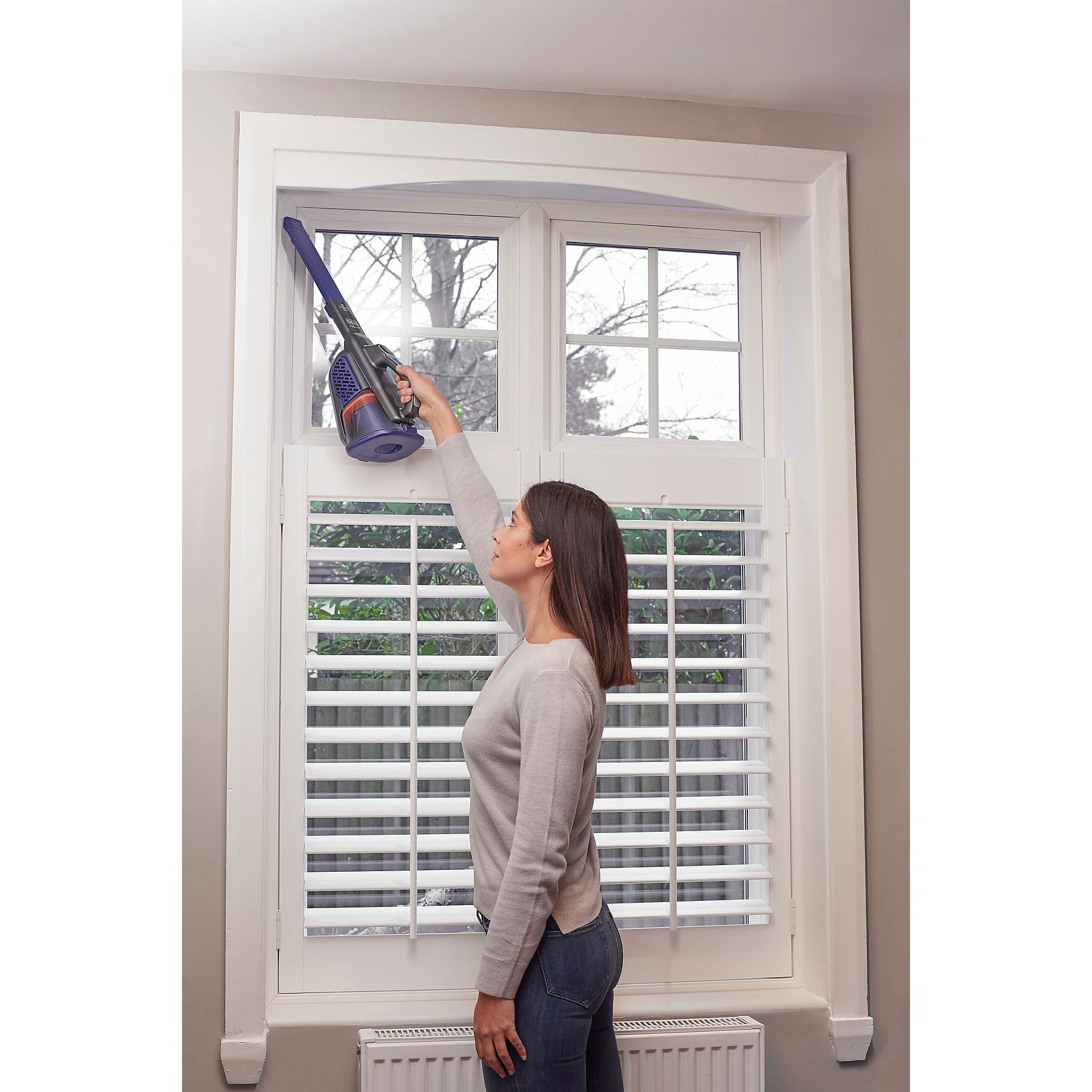 BLACK+DECKER BHHV520BFP Handstaubsauger, Akkubetrieb, 36 Watt