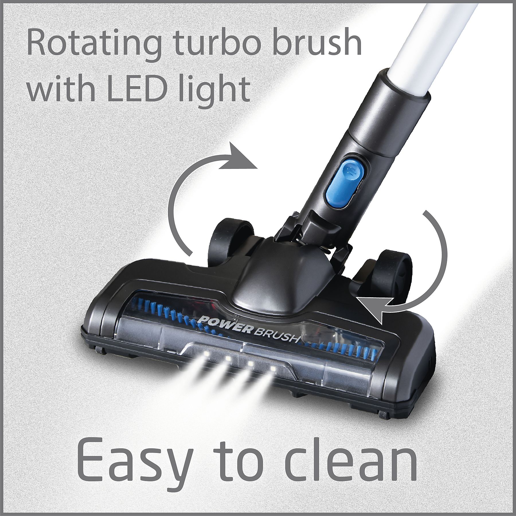 KOENIC KVR 25221 MOP Stielsauger, Akkubetrieb, 150 Watt