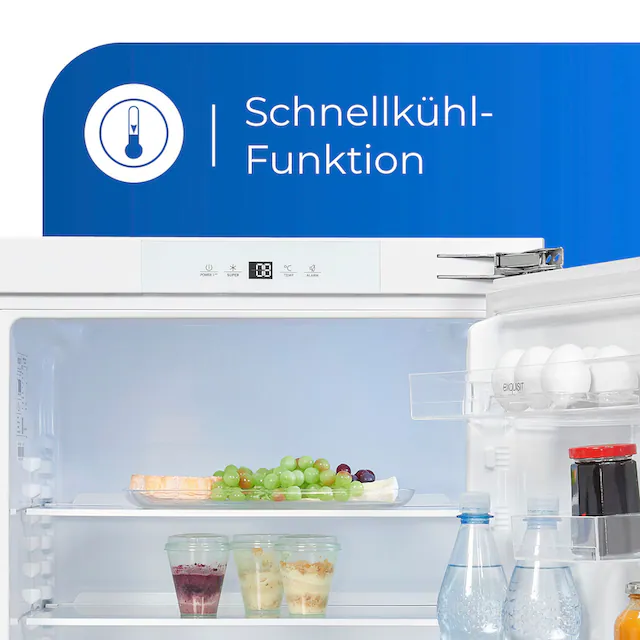 exquisit Einbaukühlschrank »UKS140-V-FE-010E«
