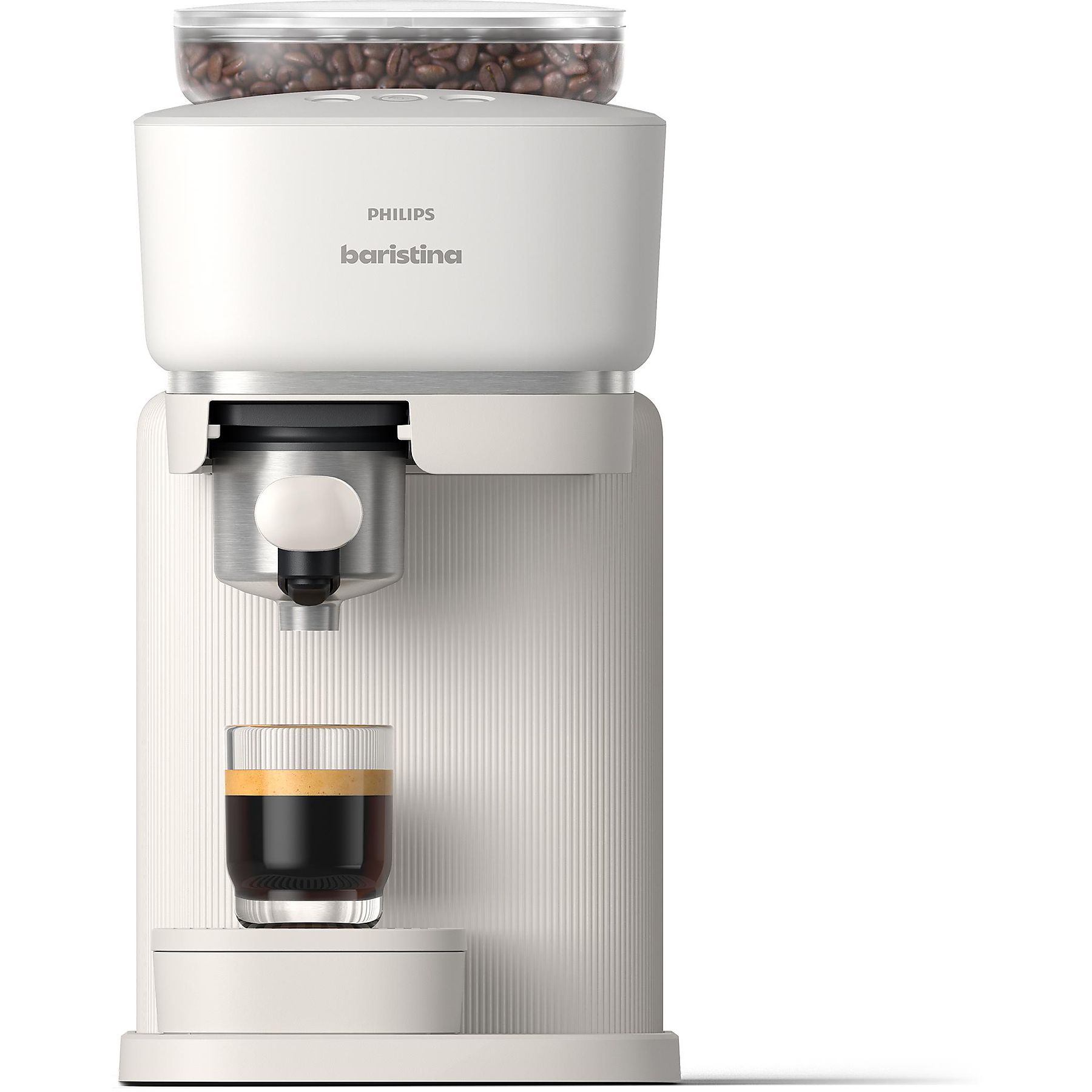 PHILIPS BAR300/00 Baristina Espressomaschine Naturweiß