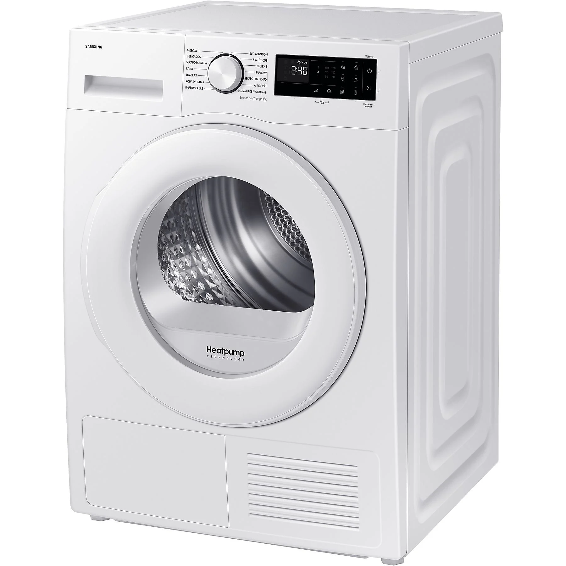 SAMSUNG DV90DG52A0TEEG Wärmepumpentrockner (9 kg, Weiß)