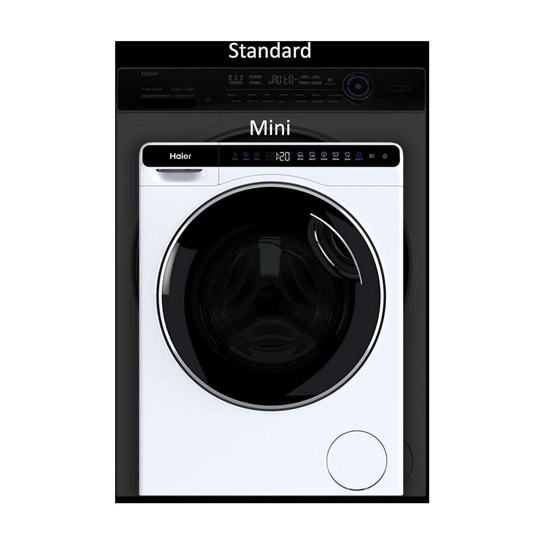 HAIER HW50-BP12307 MINI-WASHER Waschmaschine (5 kg, 1200 U/Min., A)