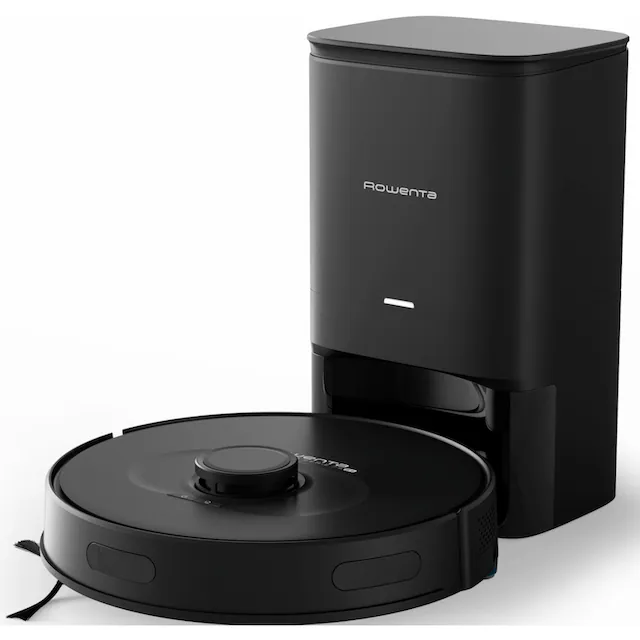 Rowenta Saugroboter »mit Wischfunktion und Absaugstation X-Plorer 75S+ Neo, lange Laufzeit«, 2700 Pa Saugleistung, präzise Lasernavigation, Sprachassistent, RR85E3