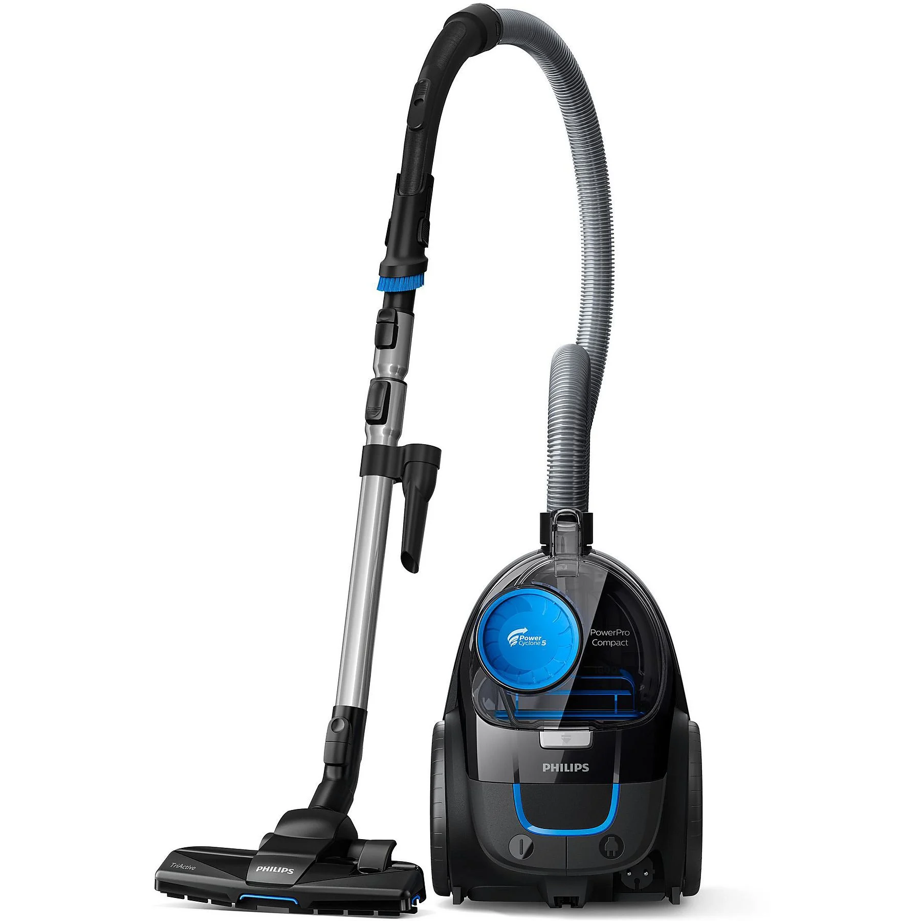 PHILIPS FC9331/09 PowerPro Compact 3000 Serie beutellos, Staubsauger, maximale Leistung: 900 Watt