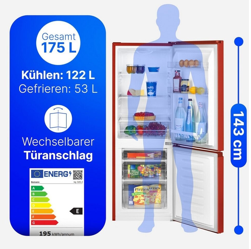 Bomann KG 320.2 rot