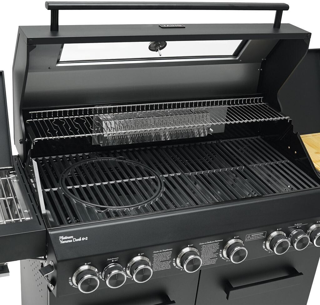 Taino Platinum Yamara 6+2 Gasgrill schwarz
