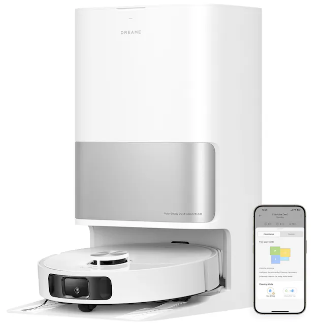 Dreame Saugroboter »mit Wischfunktion L10s Ultra Gen 2«, 10000 Pa Saugleistung/ Automatische Basisstation/ Saugkraftverstärkung