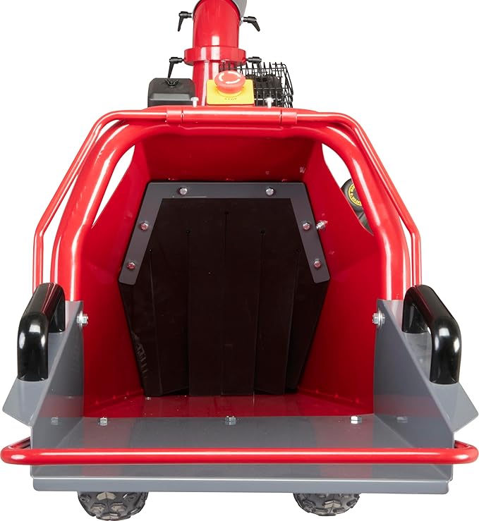 Petrol Wood Shredder Garden Shredder 5.6 HP for Branches and Wood up to 100 mm with Ball Head Coupling for Quad and Lawn Tractor