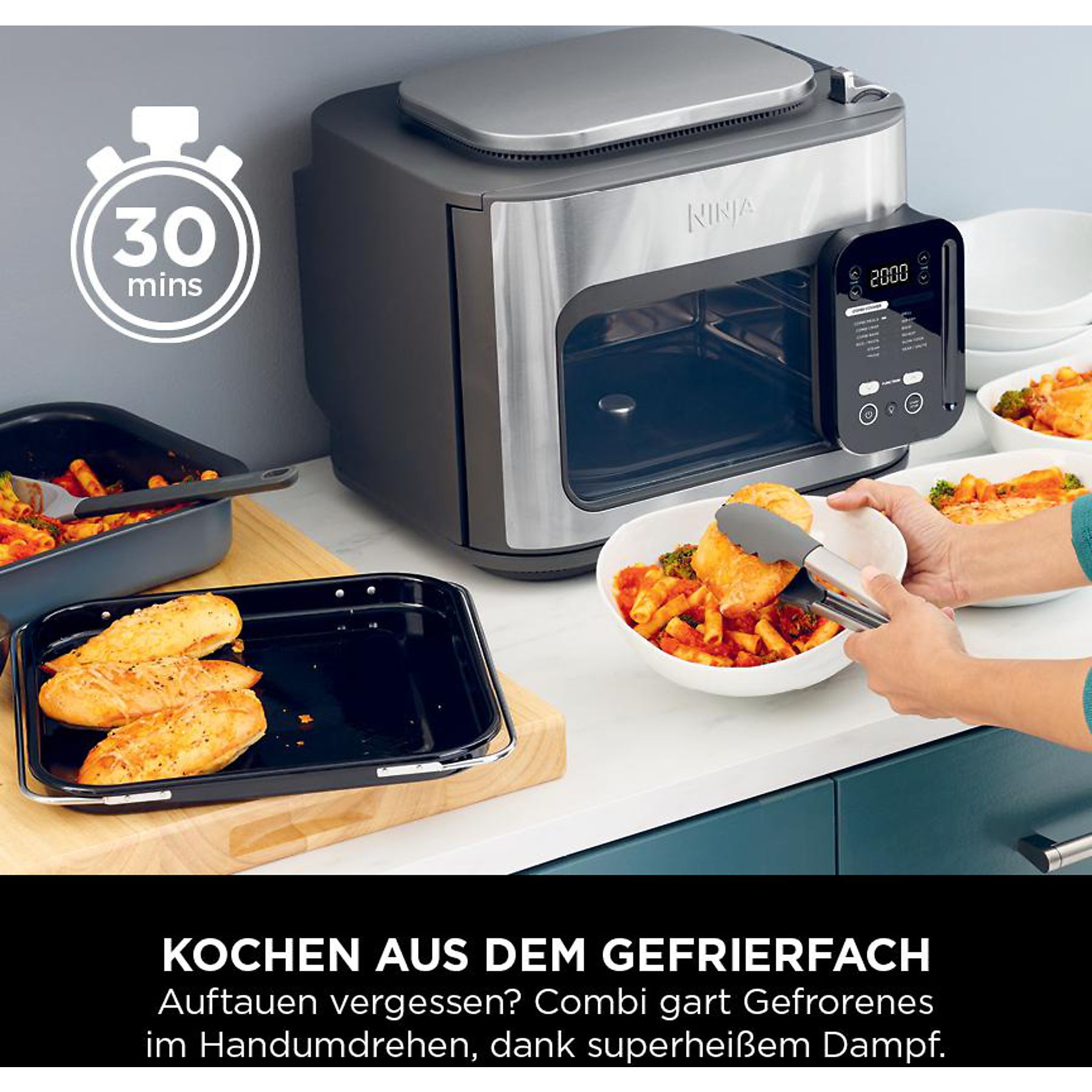 NINJA SFP700 EU Combi 12-in-1 Multikocher Grau (1780 Watt)