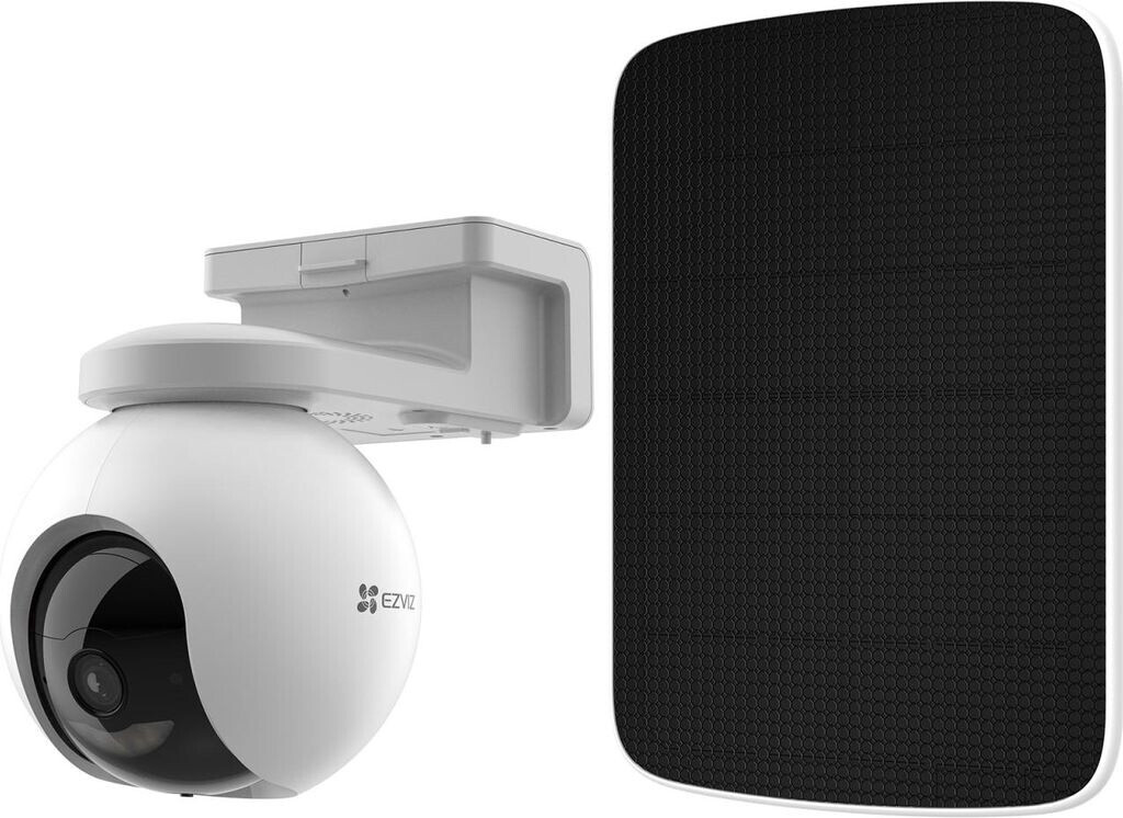 EZVIZ HB8 2K PLus outdoor WiFi camera kit with solar panel