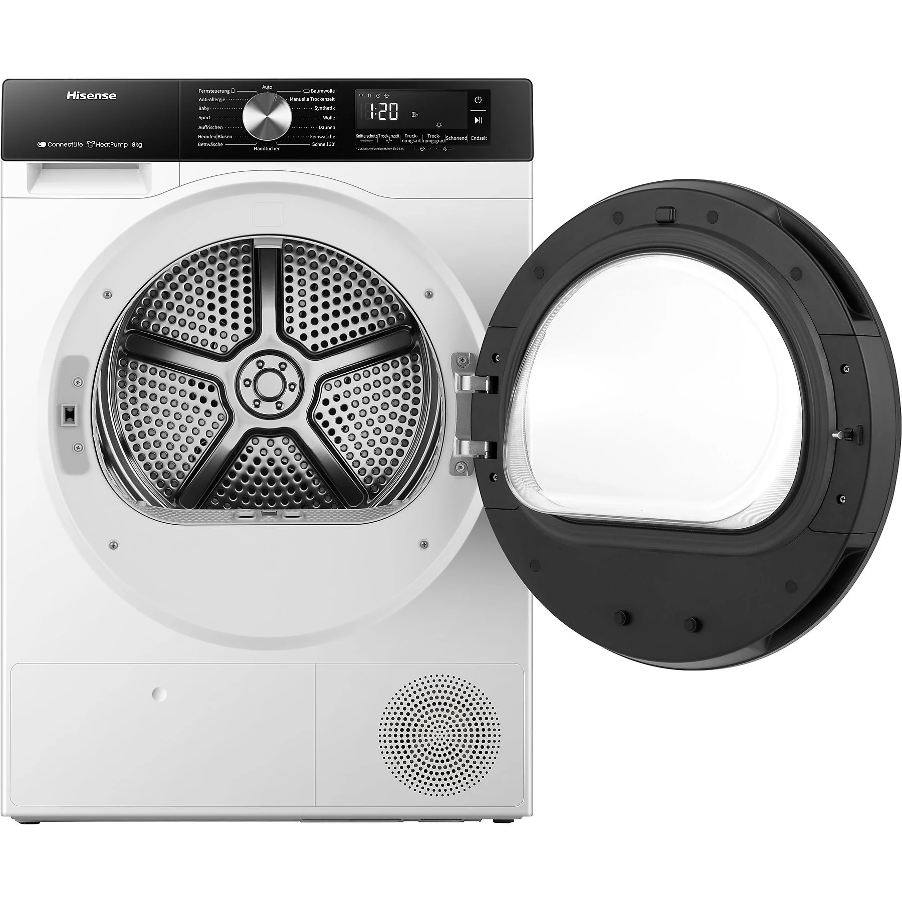 HISENSE DH3S802BW3 Wärmepumpentrockner (8 kg, weiß)