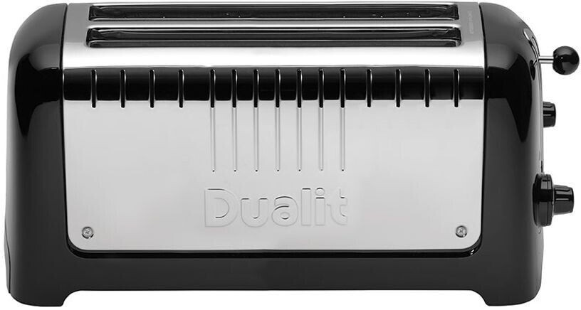 Dualit Lite Gloss 4 Langschlitz Schwarz