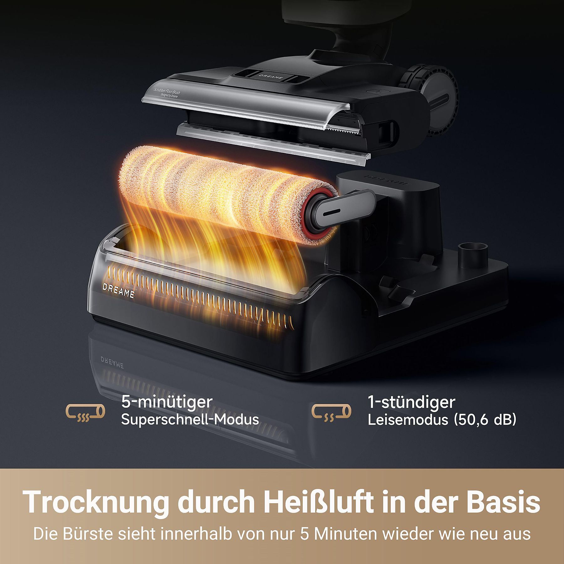 DREAME H14 Pro Nass- /Trockensauger, Akkubetrieb