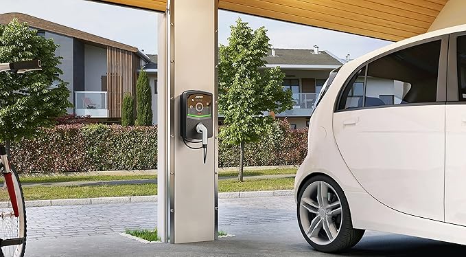 Gewiss - GWJ2103R Joinon Wall Mounted Electric Vehicle Charging Station RFID 22KW - 22KW Energy Meter IP55