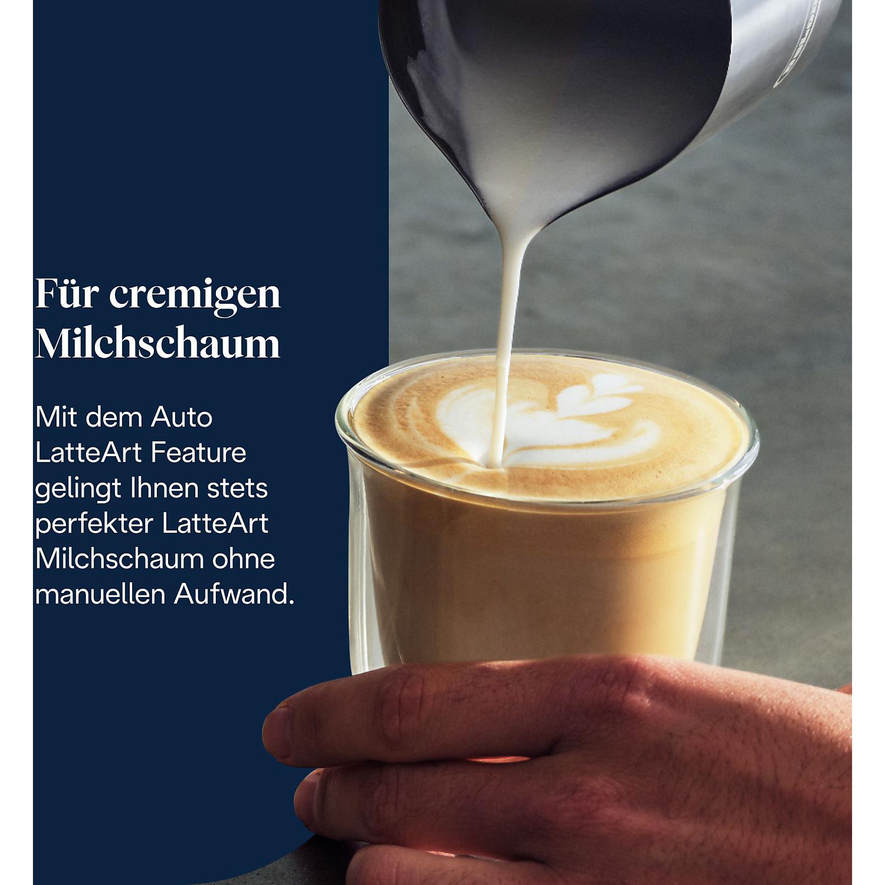 DELONGHI La Specialista Touch EC9455.M - Steuerung per Touchscreen, 8 voreingestellte Kaffee-Rezepte, Cold Brew, Espressomaschine Edelstahl/Schwarz