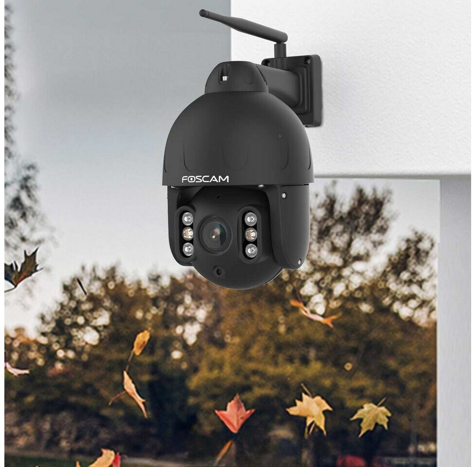 Foscam WLAN IP Überwachungskamera 3840 x 2160 Pixel (SD8P (black))