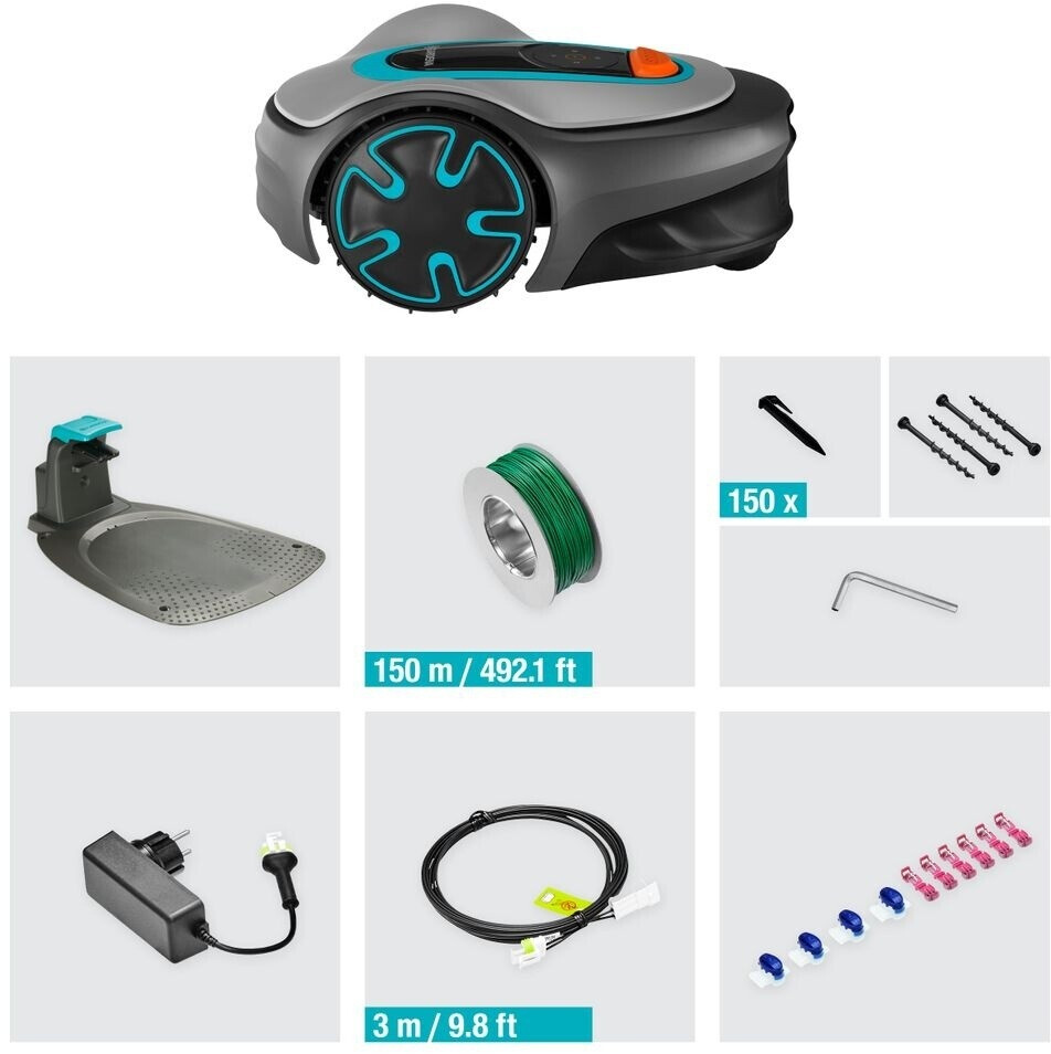 Gardena SILENO minimo 250 m² mit Bluetooth (15201-20)