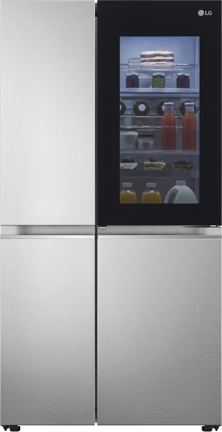 LG Side-by-Side-Kühlschrank GC-Q257CAFV mit InstaView Door-in-Door™