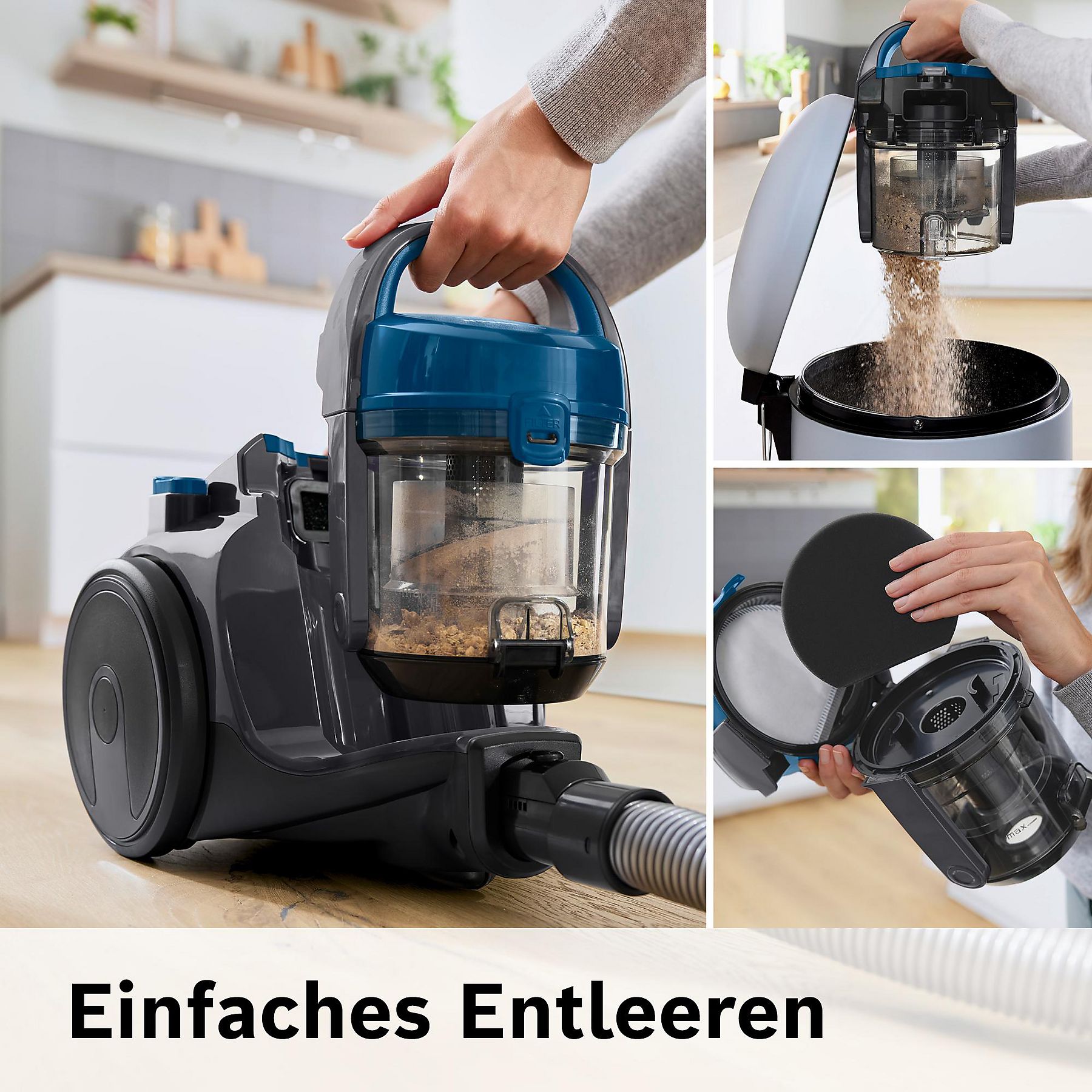 BOSCH BGC05A220A Staubsauger, maximale Leistung: 700 Watt