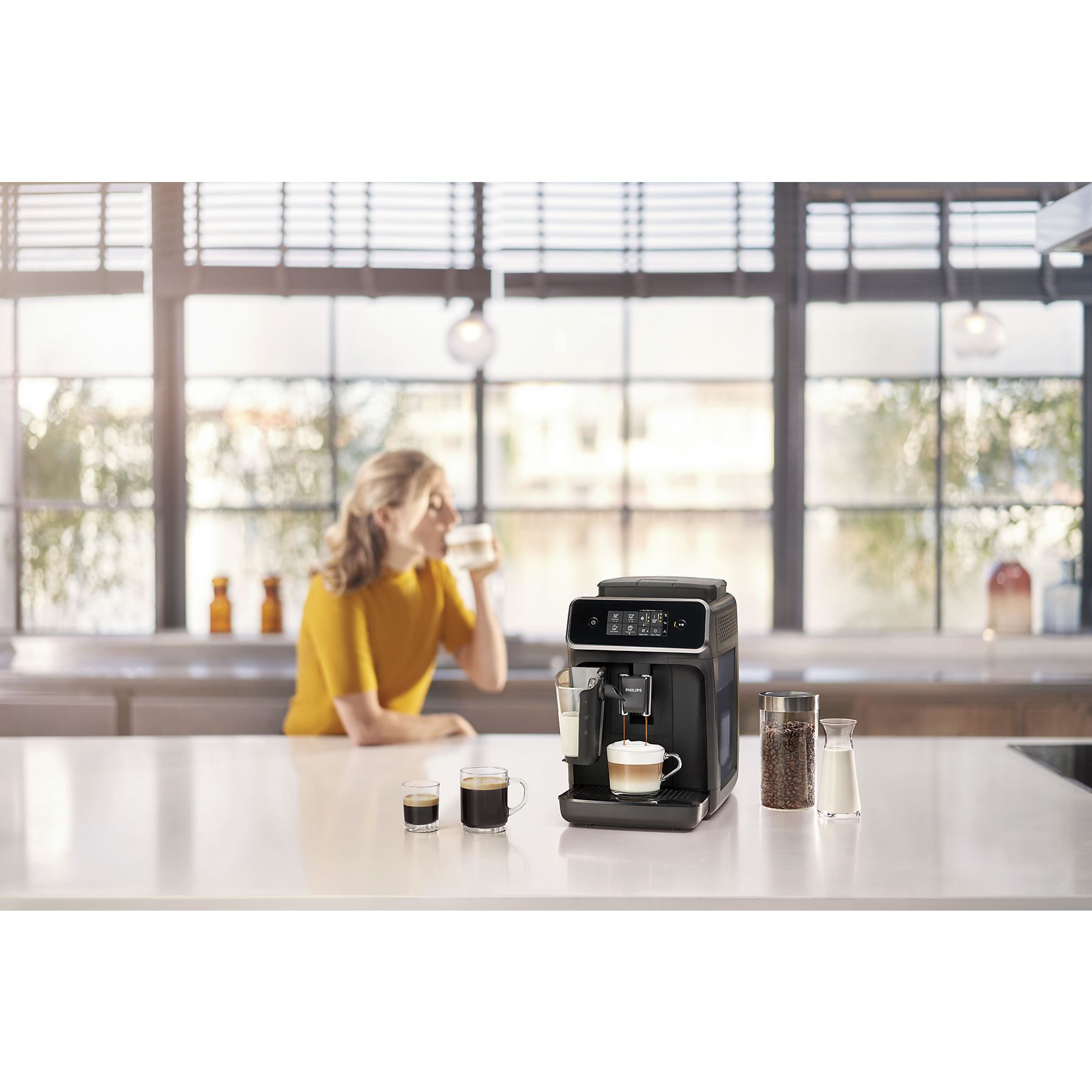 PHILIPS EP2230/10 Espressomaschine Schwarz
