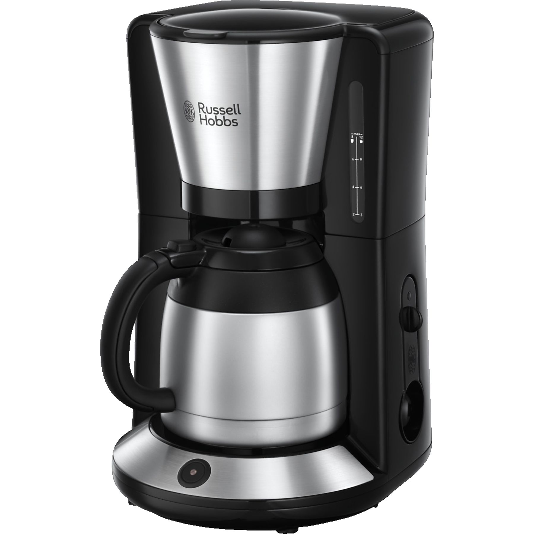 RUSSELL HOBBS 24020-56 Adventure Kaffeemaschine Edelstahl/Schwarz