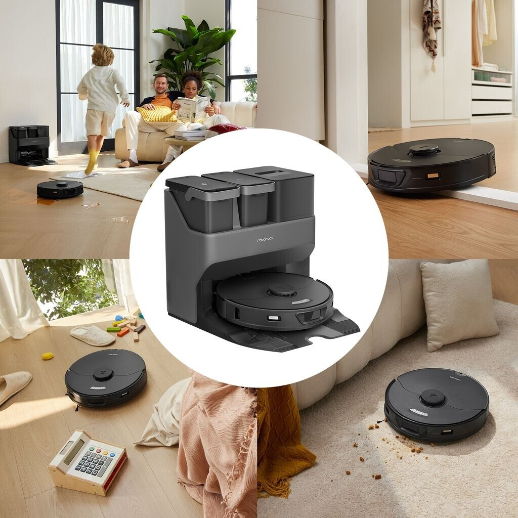 Roborock S7 Max Ultra Schwarz Upgrade Pro 