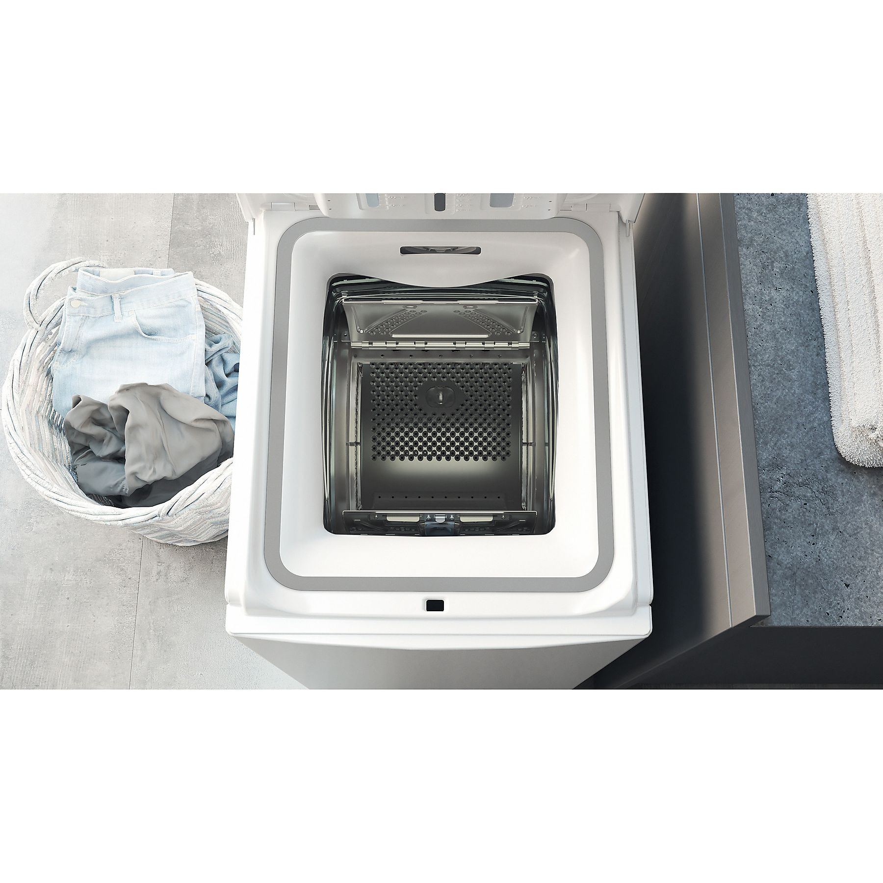 BAUKNECHT WAT DR 23 C Waschmaschine (6 kg, 1151 U/Min., C)