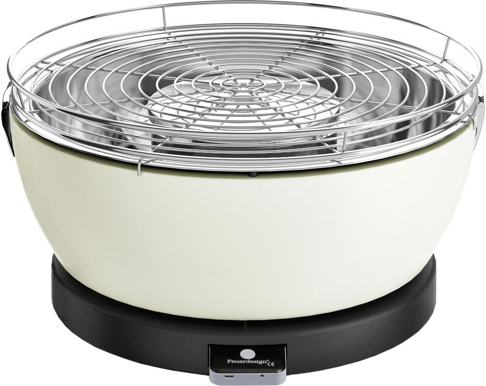 Feuerdesign Vesuvio cremeweiß
