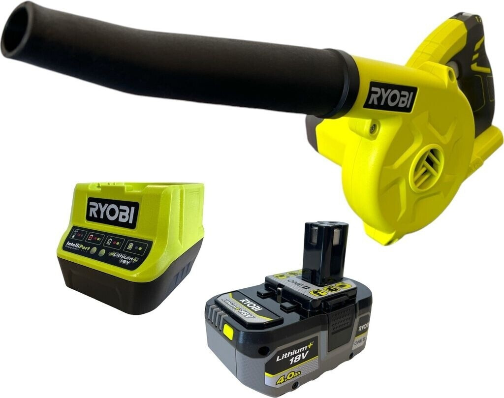 Ryobi R18TB 18 V 200 km/h + 1x Akku 4,0 Ah + Ladegerät