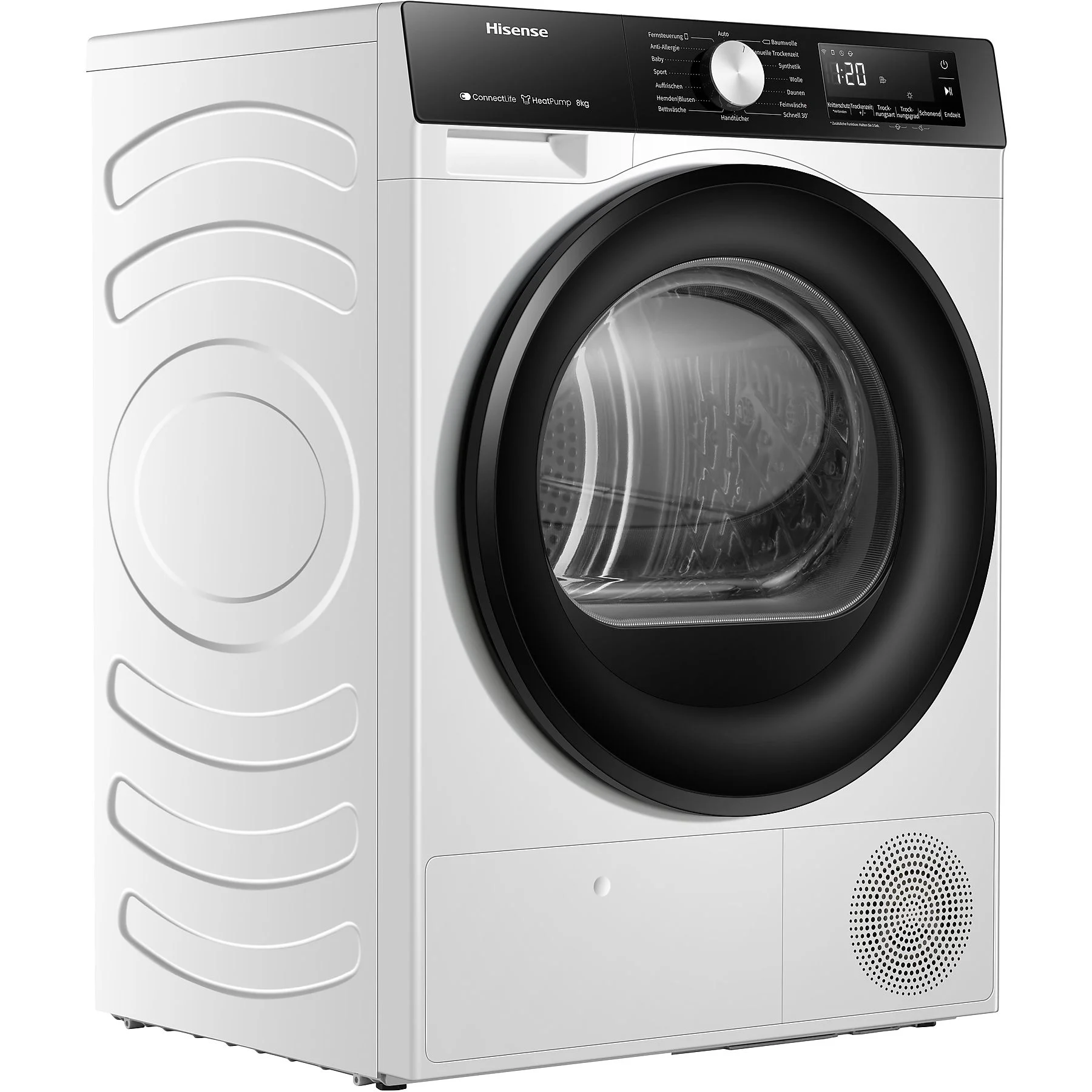 HISENSE DH3S802BW3 Wärmepumpentrockner (8 kg, weiß)