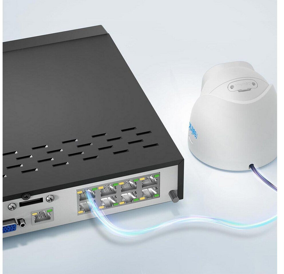 reolink NVS8-8MD4 4K UHD Sicherheitssystem 8-Kanal NVR