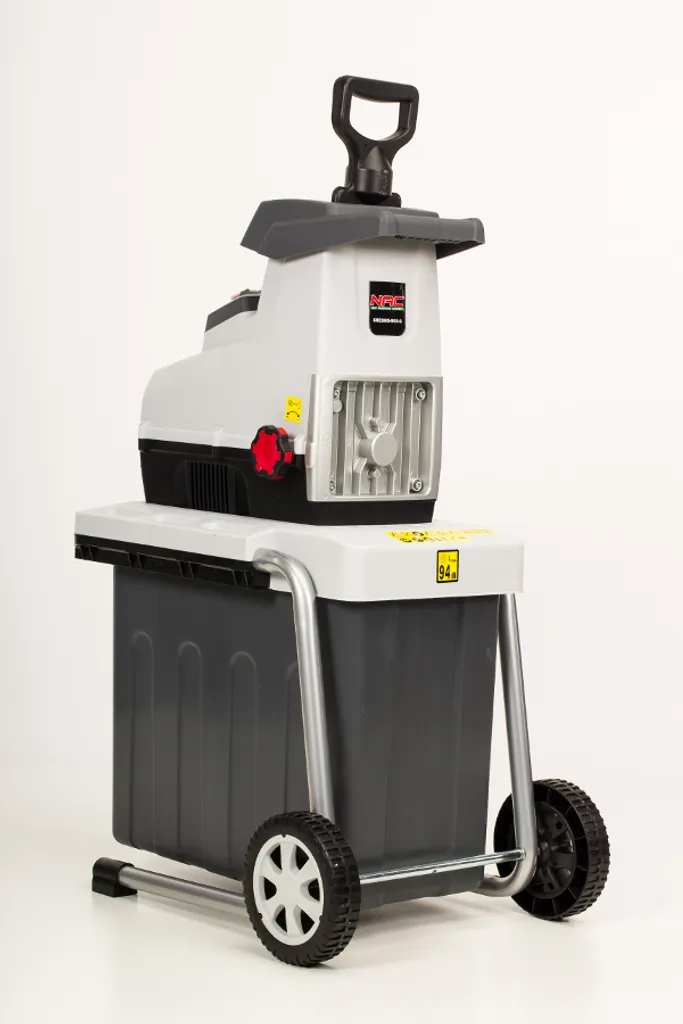 NAC SHE280S-BOX-G Elektrischer Walzen-Asthäcksler 2.800 W