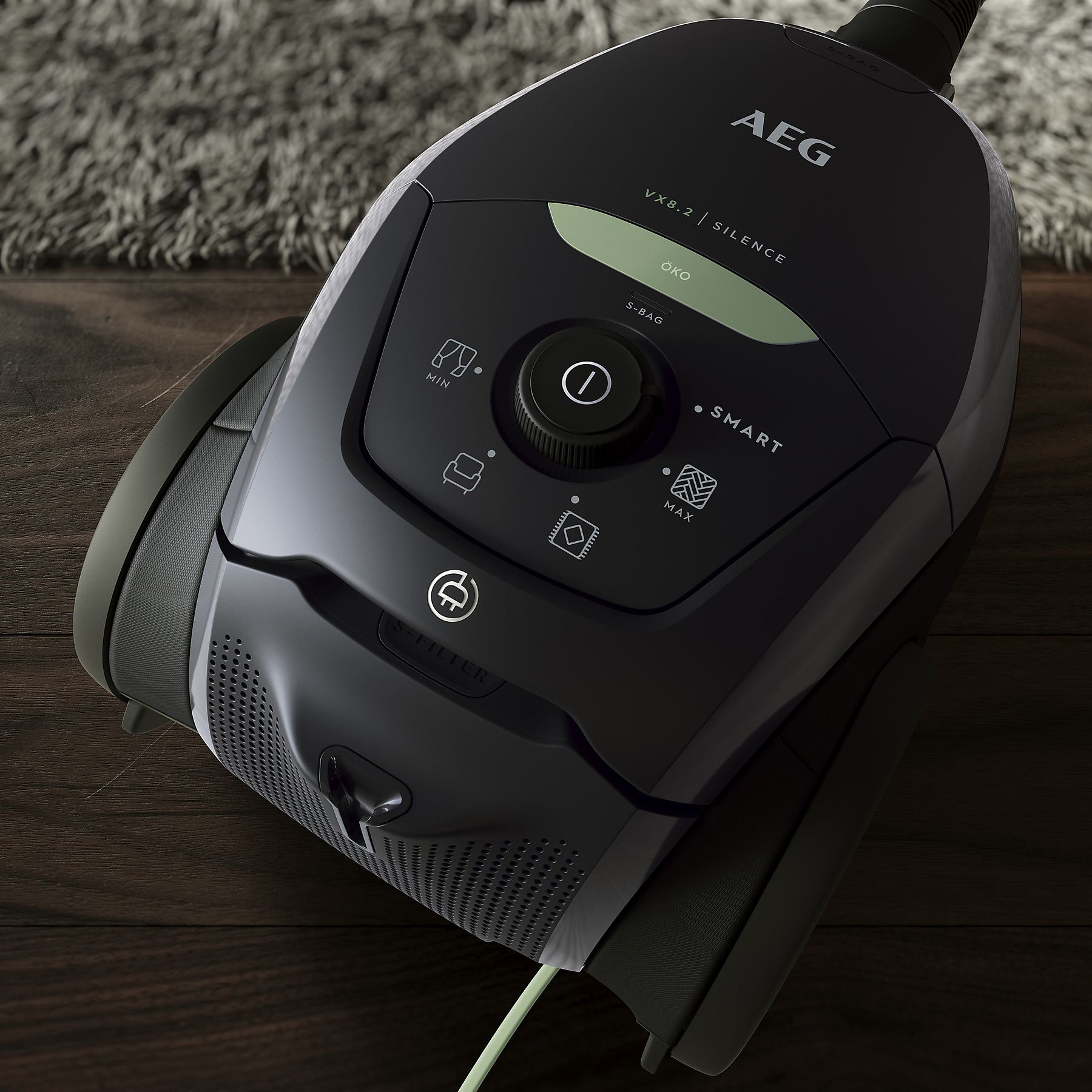 AEG VX82-1-ÖKO Staubsauger, maximale Leistung: 500 Watt