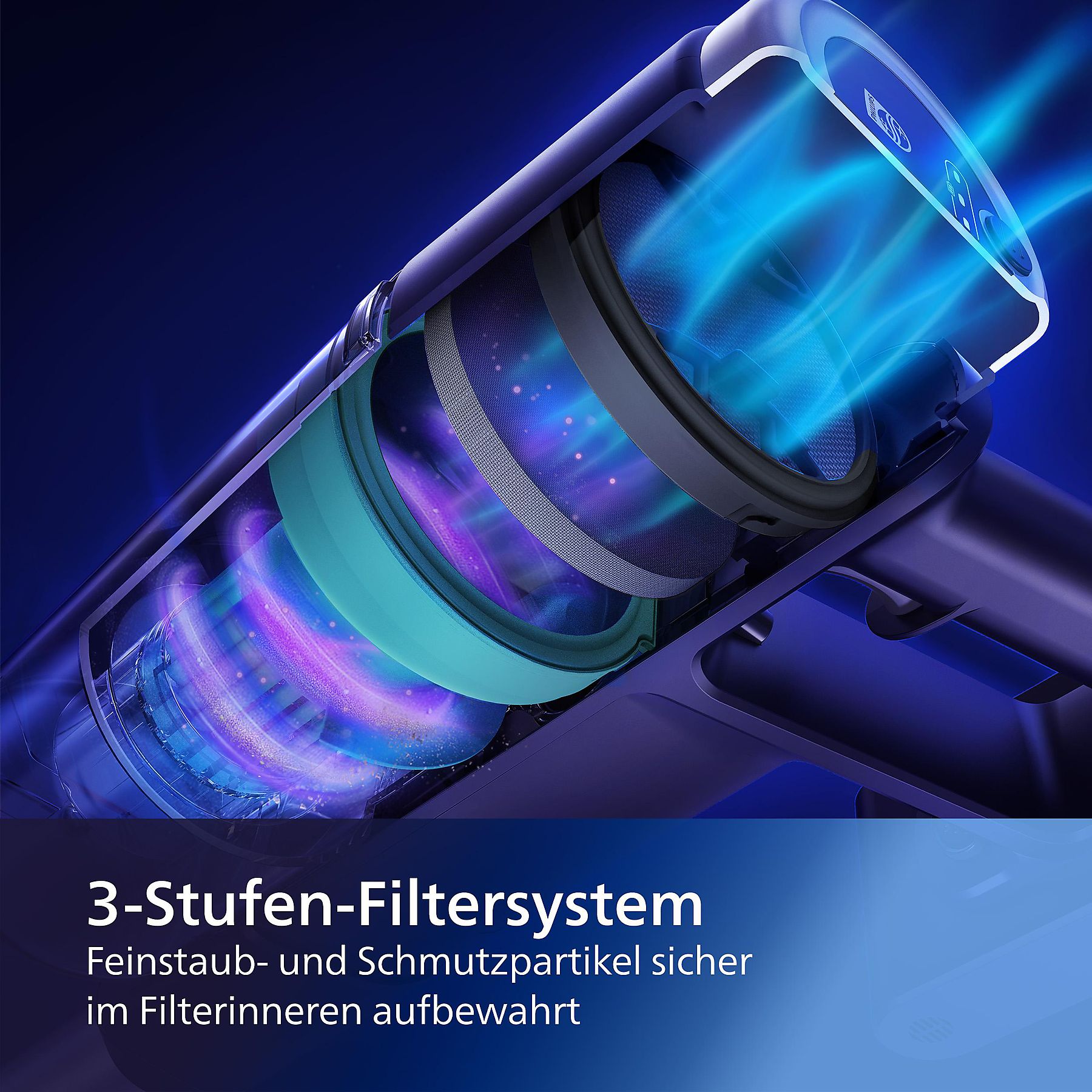 PHILIPS XC3031/01 3000 Series Laufzeit bis zu 60 Min., kabellos, Akkusauger, Stielsauger, Akkubetrieb, 25,2 Volt 43 Basierend auf 43 Bewertungen  Art.-Nr. 2891108  PHILIPS